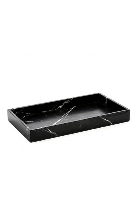 Toros Marble Rectangular Edged Tray