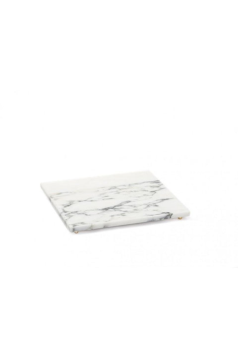 Kare Calacatta Mermer Sunumluk 25*25cm