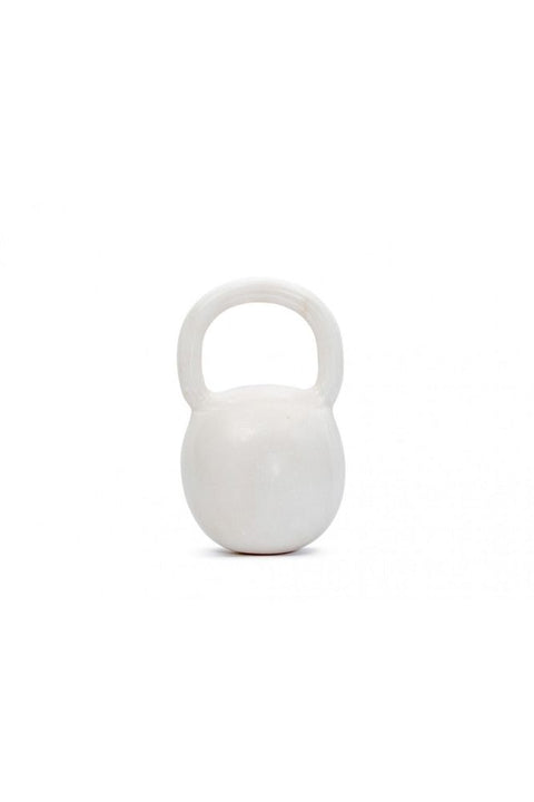 White Marble Kettlebell